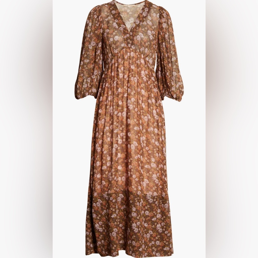 ByTimo flowy maxi dress floral sz M